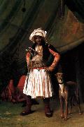 Jean Leon Gerome Bashi-Bazouk and his Dog Spain oil painting reproduction